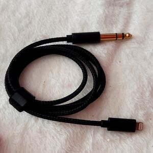 Audio Stereo iPhone 1/4 Connector Headphone, Amplifier etc.. 3.3ft